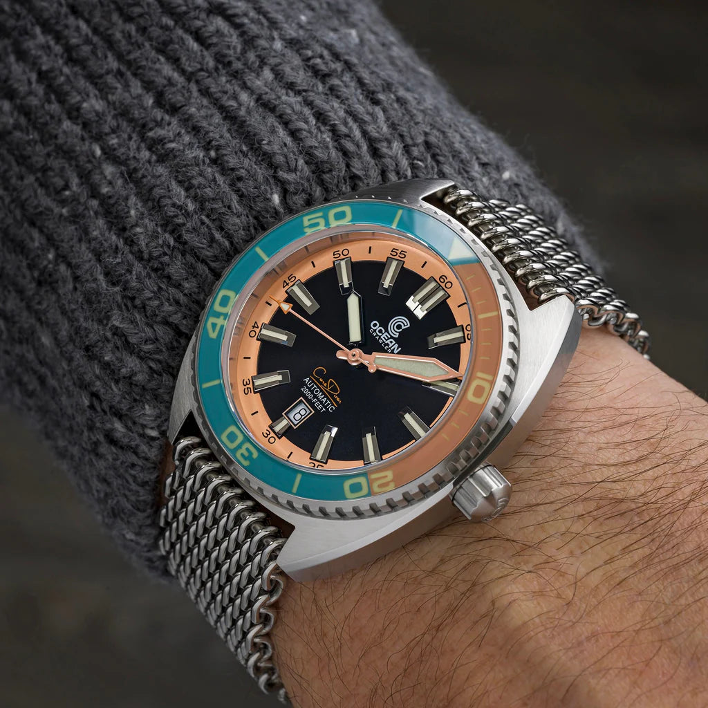 Ocean Crawler Core Diver 2024 - Aqua/Salmon