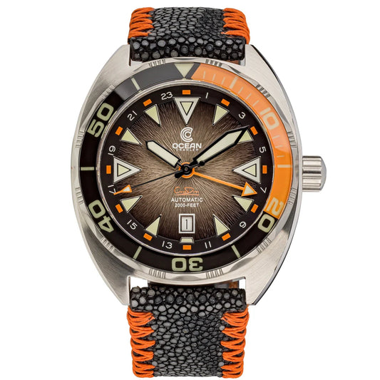 Ocean Crawler Core Diver GMT V3 - Black/Brown