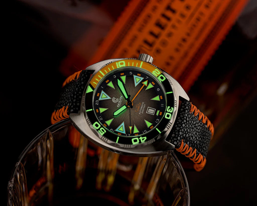 Ocean Crawler Core Diver GMT V3 - Black/Brown