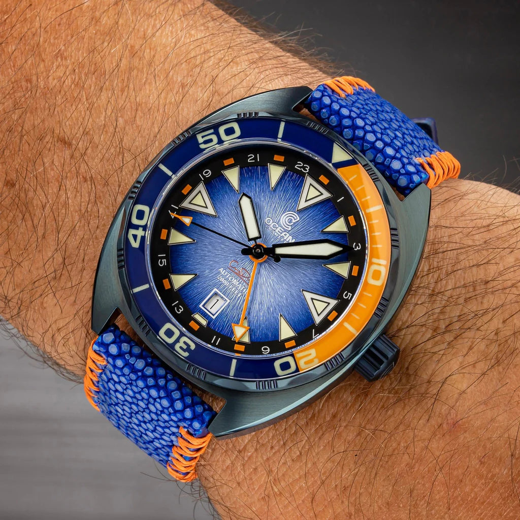 Ocean Crawler Core Diver GMT V3 - Blue Steel DLC