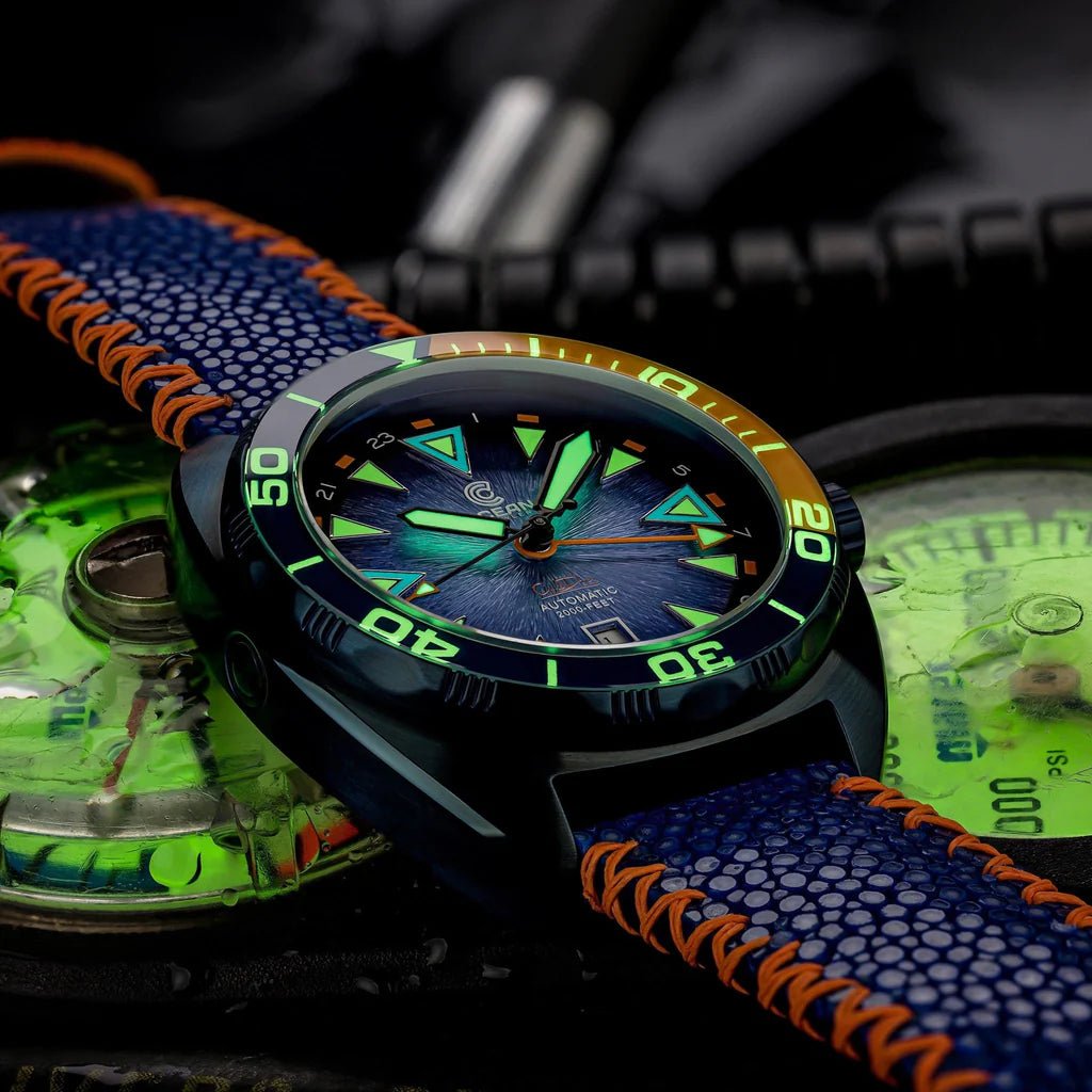 Ocean Crawler Core Diver GMT V3 - Blue Steel DLC