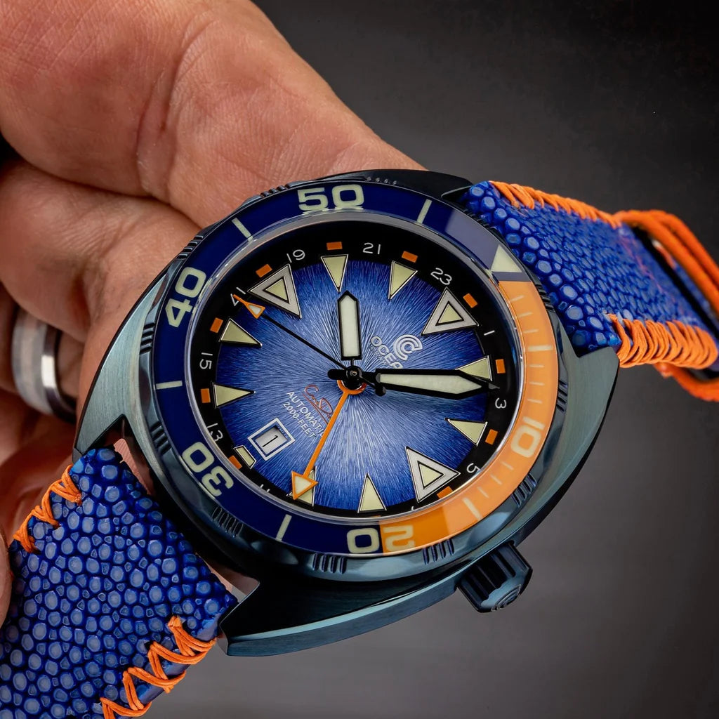 Ocean Crawler Core Diver GMT V3 - Blue Steel DLC