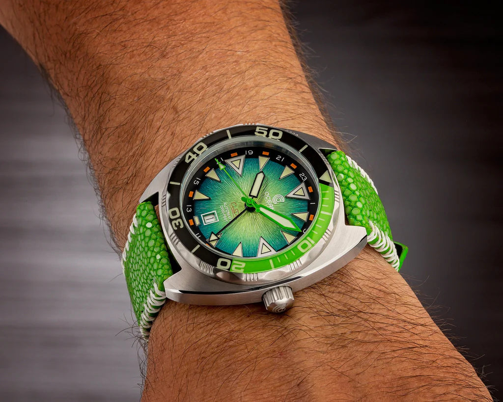 Ocean Crawler Core Diver GMT V3 - Green/Green