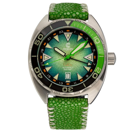 Ocean Crawler Core Diver GMT V3 - Green/Green