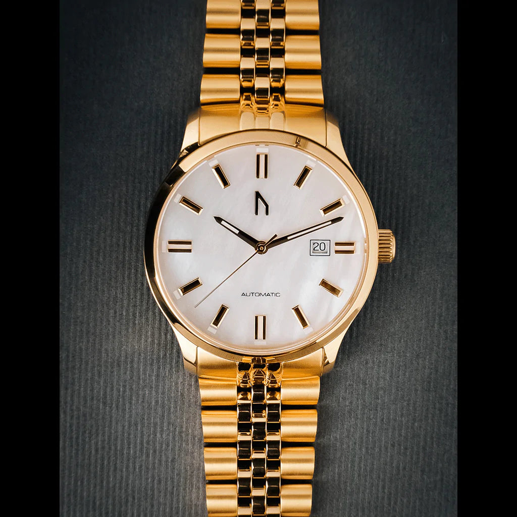 The UGLY Watch Co - 100m Sport Watch White (Gold Tone)