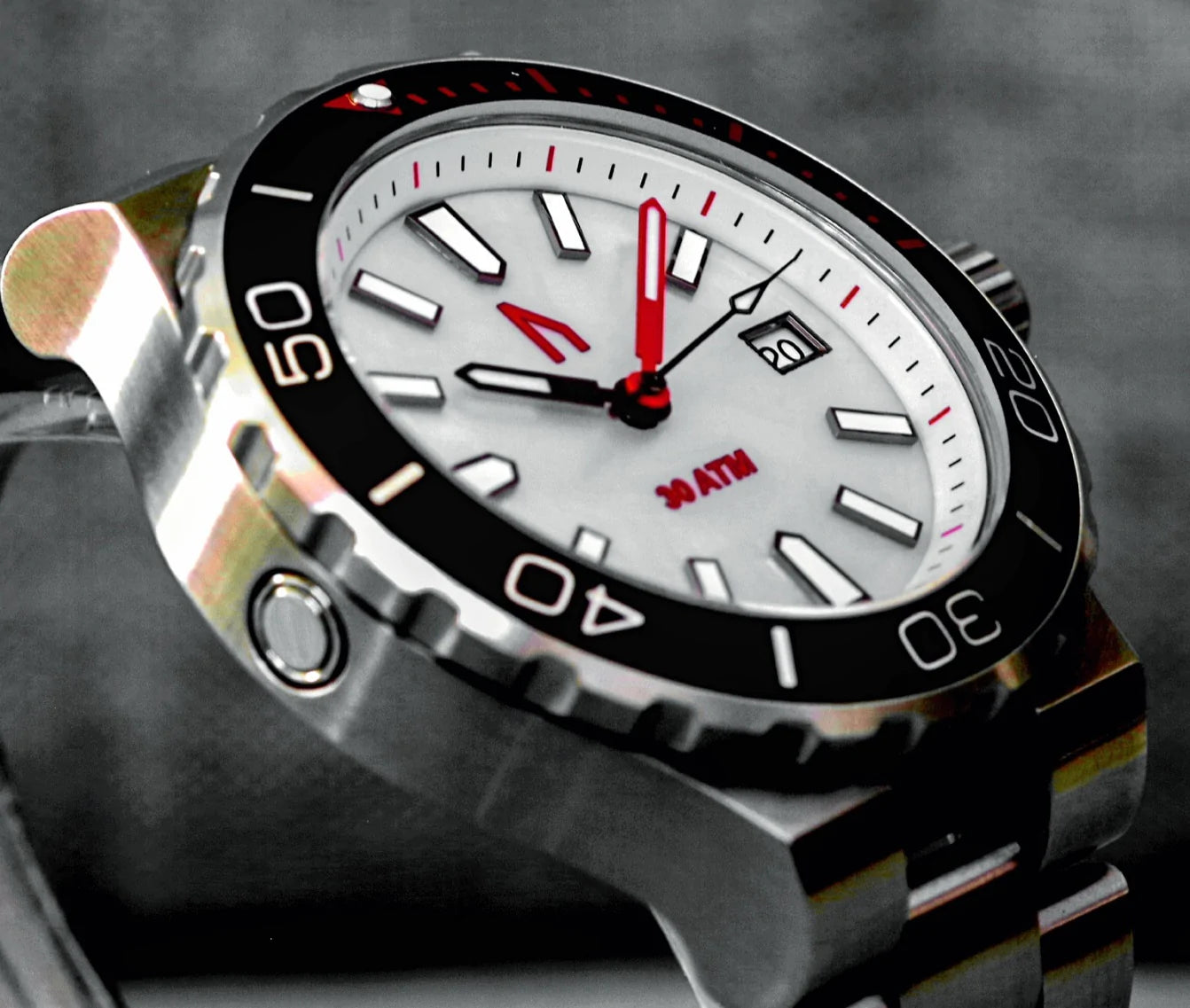 The UGLY Watch Co - Diver Watch White MOP 300m
