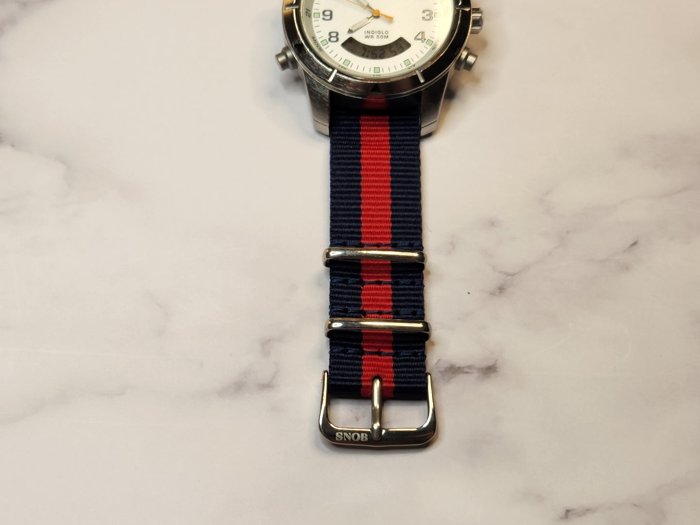 Red Racer (Blue Red Blue) Strap