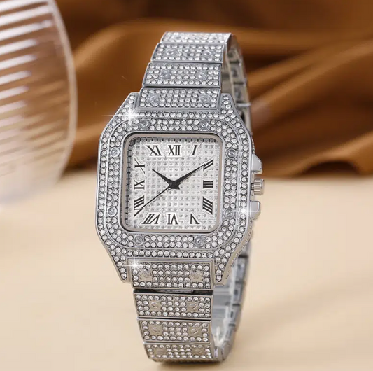 Cartier Homage watch - Iced Out Unisex Watch
