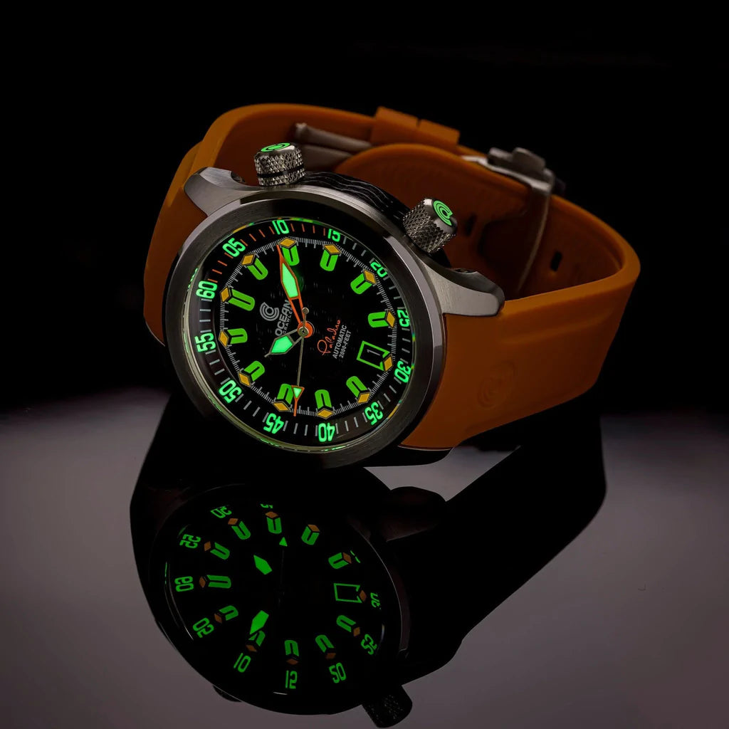 Ocean Crawler Paladino WaveMaker V2 Dive Watch - Black - Preorder